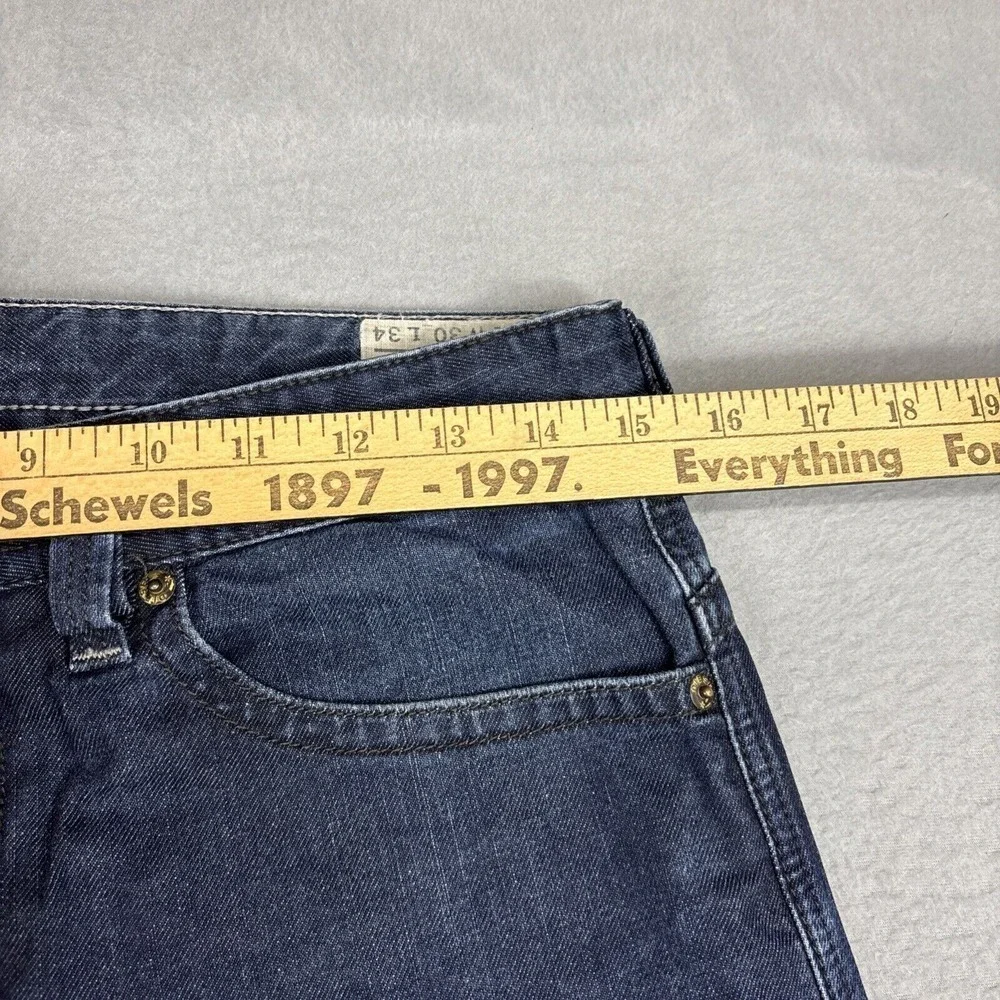 Diesel Industry Thavar Jeans Mens 30x34 Slim Skinny Distressed Blue Denim‎